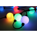 DMX 35mm / 50mm DC12V / 24V WS2811 360-Grad-Milchkugelpixel RGB geführtes Schnurmodul beleuchtet farbenreiche geführte Weihnachtsbeleuchtung